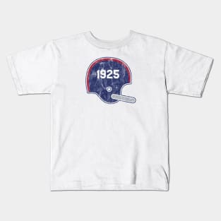 New York Giants Year Founded Vintage Helmet Kids T-Shirt
